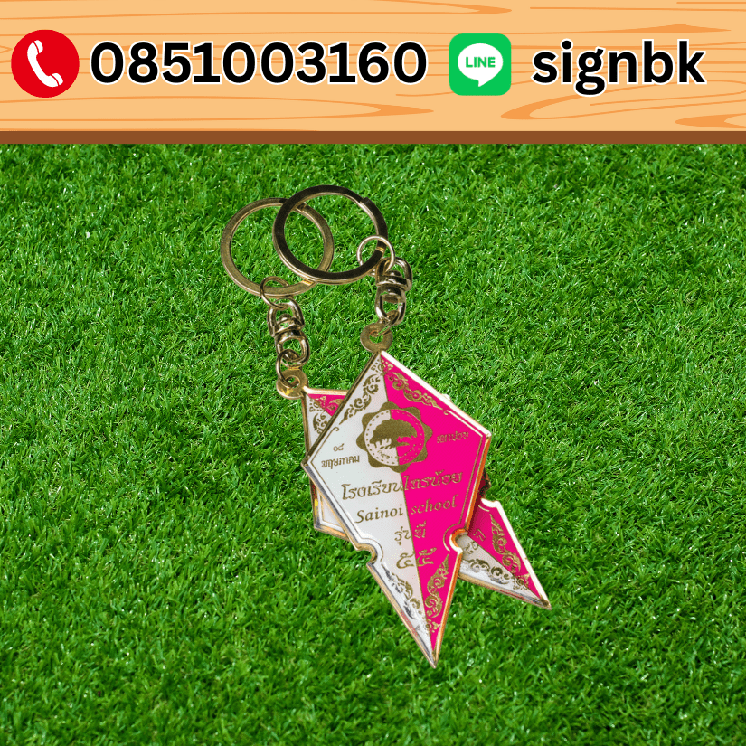 พวงกุญแจโลหะ