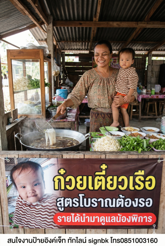  ป้ายไวนิล